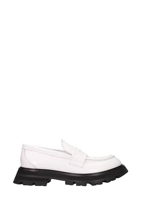 Alexander McQueen Loafers Women Leather White