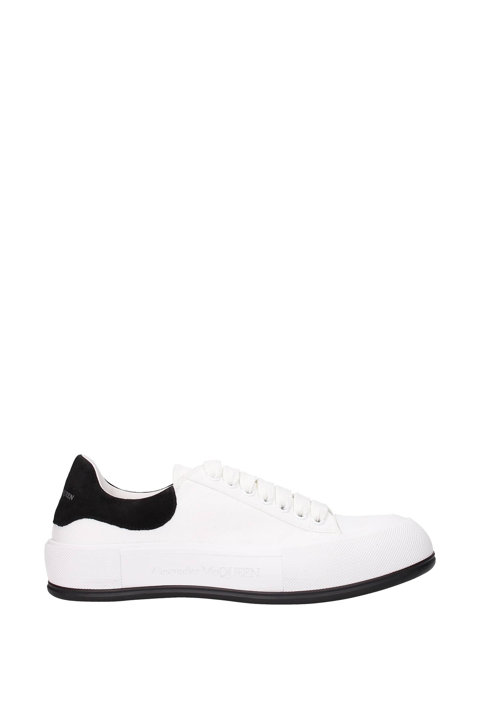 black and white alexander mcqueen sneakers mens