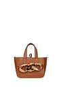 Jw Anderson Handbags Women Leather Brown Leather