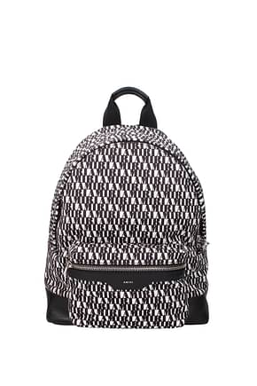 Amiri Backpack and bumbags Men Fabric  Black Ivory