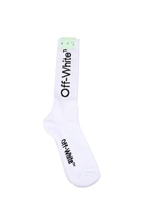 Off-White Chaussetter Homme Coton Blanc