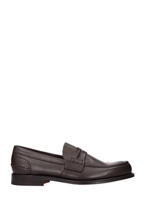 Church's Loafers pembrey Men Leather Brown Tobacco