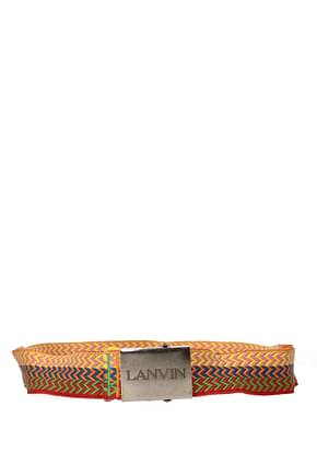 Lanvin Regular belts Men Fabric  Multicolor