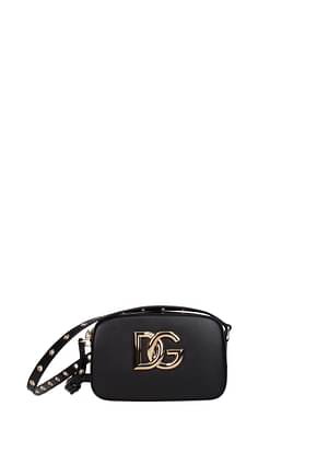 Dolce&Gabbana حقيبة كروس بودي نساء جلد أسود