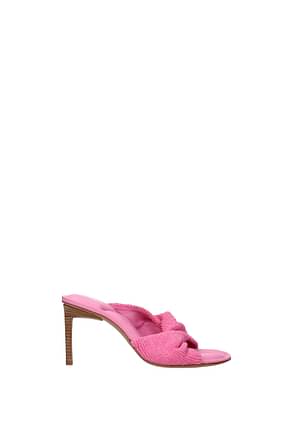 Jacquemus Sandals Women Fabric  Pink