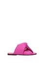 Jw Anderson Slippers and clogs Women Eco Leather Fuchsia