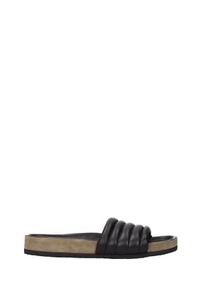 Isabel Marant Slippers and clogs Men Leather Black