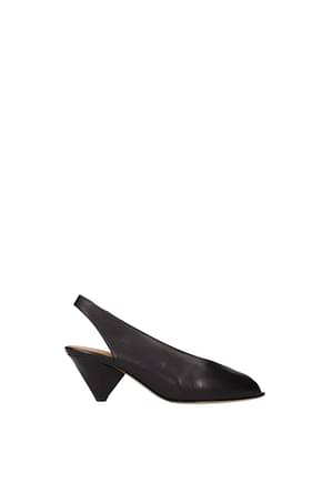 Isabel Marant Sandals Women Leather Black