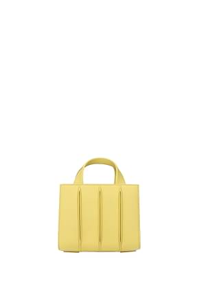 Max Mara Handbags Women Leather Yellow Sherbert