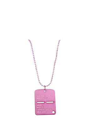 1017 ALYX 9SM Necklaces Women Brass Pink Metallic Pink
