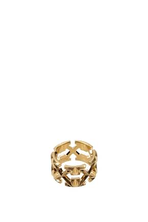 Off-White Anillos Mujer Bronce Oro