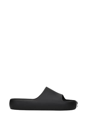 Dolce&Gabbana Slippers and clogs Men Rubber Black