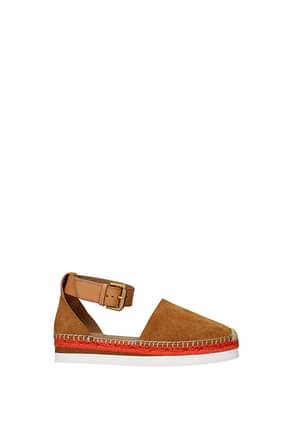 See by Chloé Espadrilles Women Suede Brown