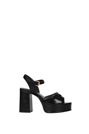 See by Chloé Sandals Women Leather Black