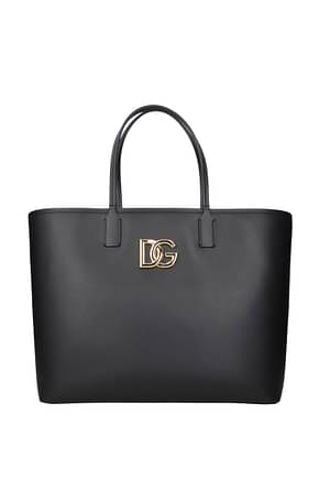 Dolce&Gabbana कंधे पर डालने वाले बैग fefè महिलाओं चमड़ा काली