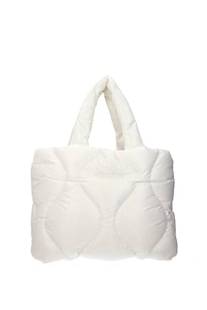 Miu Miu Shoulder bags Women Fabric  White