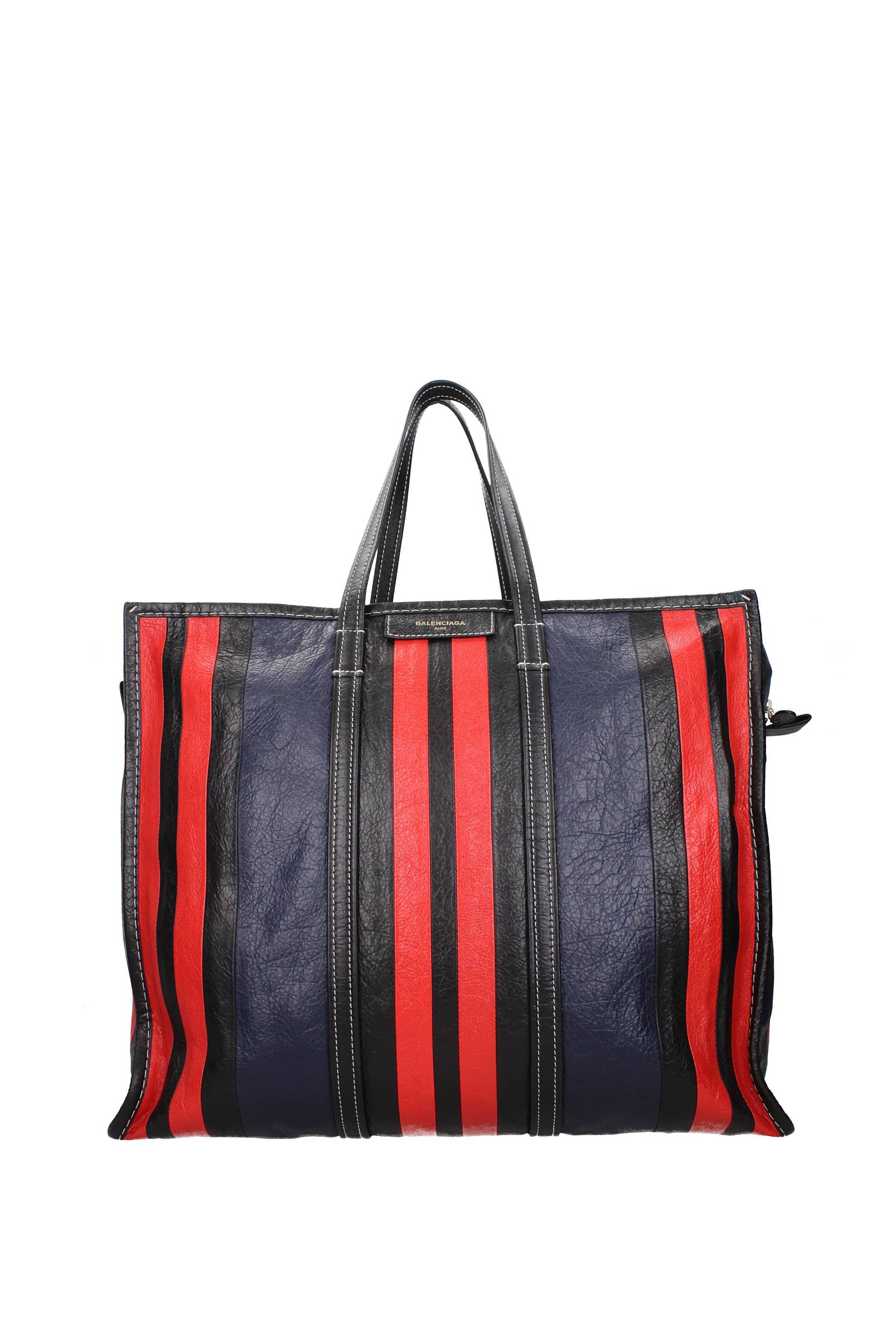 Gucci Red/White/Blue Striped Canvas Drawstring Backpack Bag - Yoogi's Closet