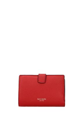 Kate Spade Wallets margaux Women Leather Red Chili Pepper
