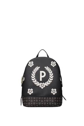 Pollini Backpacks and bumbags Women PVC Black Black