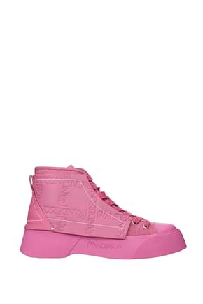Jw Anderson Sneakers Mujer Piel Rosa Rosa del Desierto