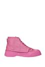 Jw Anderson Sneakers Women Leather Pink Desert Rose