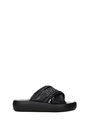 Karl Lagerfeld Slippers and clogs Women Eco Leather Black