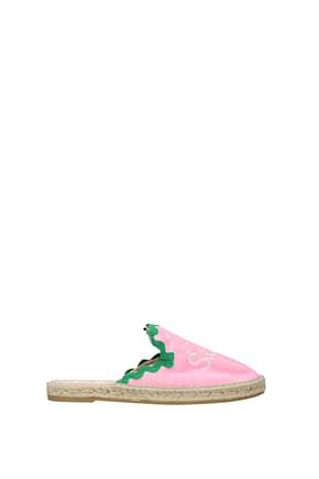 Mc2 Saint Barth 拖鞋和木屐 isla 女士 布料 粉色