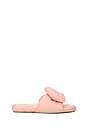 Off-White Slippers and clogs Women Leather Pink Pastel Pink