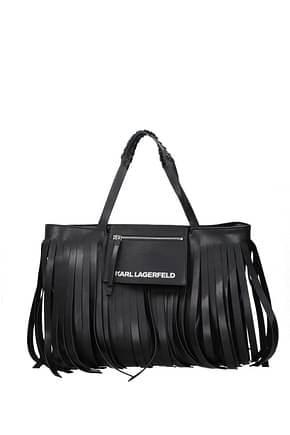 Karl Lagerfeld Shoulder bags Women Polyurethane Black