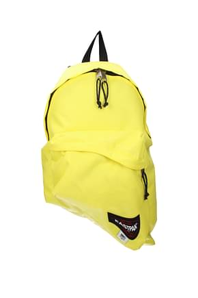 Maison Margiela Backpack and bumbags mm6 eastpak Men Fabric  Yellow Fluo Yellow