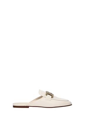 Tod's Slippers and clogs Women Leather Beige