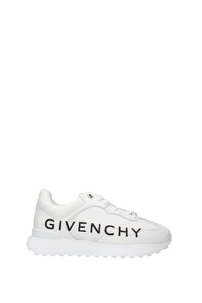 Givenchy أحذية رياضية رجال جلد أبيض