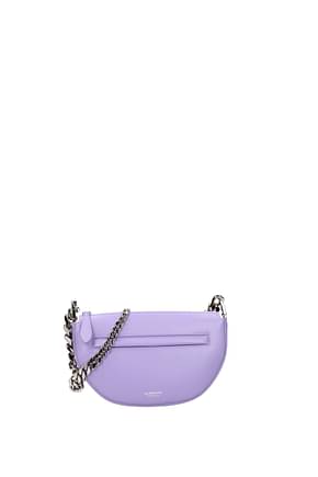 Burberry Shoulder bags Women Leather Violet Lilac