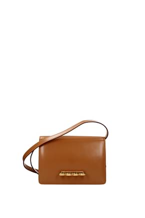 Alexander McQueen Crossbody Bag Women Leather Brown Tan