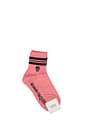 Alexander McQueen Short socks Women Cotton Pink Black