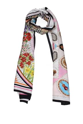 Burberry Foulard Women Silk Multicolor