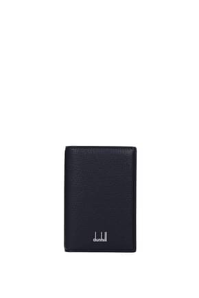 Dunhill Document holders Men Leather Blue