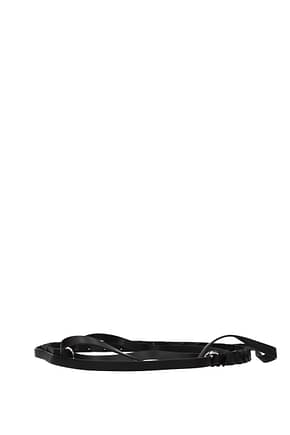 Red Valentino Thin belts Women Leather Black