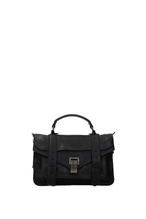 Proenza Schouler Handbags Women Leather Black