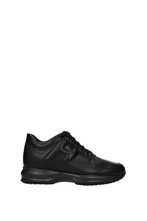 Hogan Sneakers interactive Femme Cuir Noir