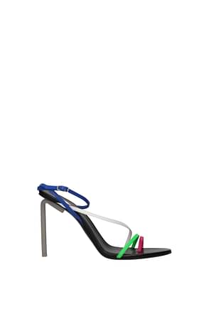 Off-White Sandals Women Leather Multicolor