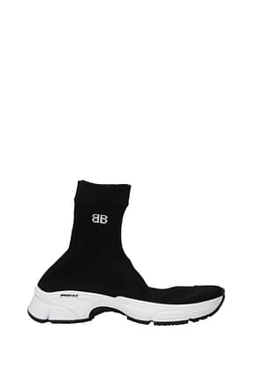 Balenciaga أحذية رياضية speed 3.0 نساء قماش أسود
