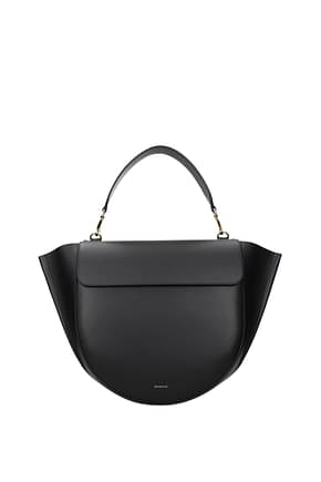 Wandler Handbags Women Leather Black