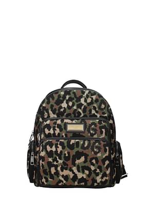 Dolce&Gabbana Backpack and bumbags Men Fabric  Multicolor