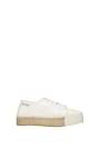 Palm Angels Sneakers Women Fabric  White Chalk