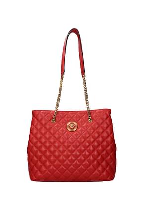 Versace Shoulder bags Women Leather Red