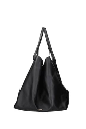 Jil Sander Shoulder bags Women Leather Black