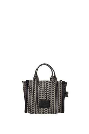 Marc Jacobs Handbags the tote bag  Women Fabric  Beige Black