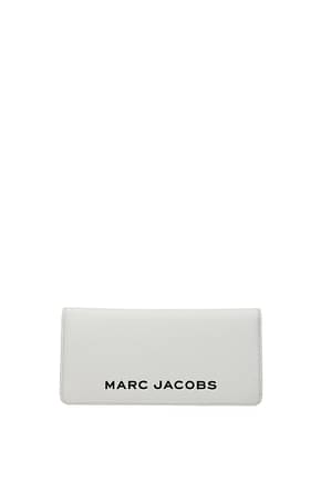 Marc Jacobs Portefeuilles Femme Cuir Beige Noir