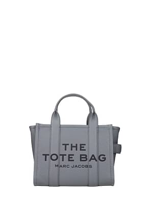 Marc Jacobs Handbags Women Leather Gray Wolf Grey